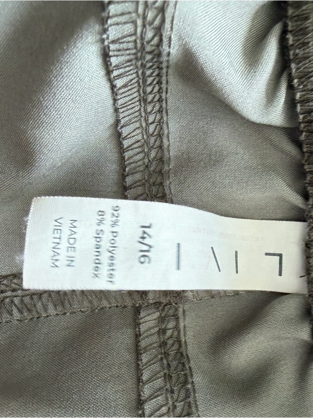 Olive Camo Cargo Jogger Pants - Picture 12 of 14